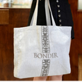Gallery viewerに画像を読み込む, 予約商品|NEW【BONDIR】POESIA EMBROIDERED LINEN CANVAS BAG