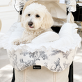 Gallery viewerに画像を読み込む, NEW|即納【auntmimi】DURARON® Guard Cushion | Toile de Jouy Gray