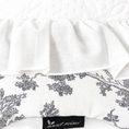Gallery viewerに画像を読み込む, NEW|即納【auntmimi】DURARON® Guard Cushion |Ribbon Toile de Jouy Gray