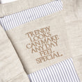 Gallery viewerに画像を読み込む, 予約商品|NEW【BONDIR】POESIA EMBROIDERED LINEN CANVAS BAG