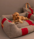 Gallery viewerに画像を読み込む, 🇮🇹予約商品🇮🇹 正規取扱店【2.8】HENRI RECYCLED WOOL DOG BED _Natural Red