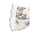 Gallery viewerに画像を読み込む, NEW｜即納【auntmimi】Frill Pillow｜Toile de Jouy
