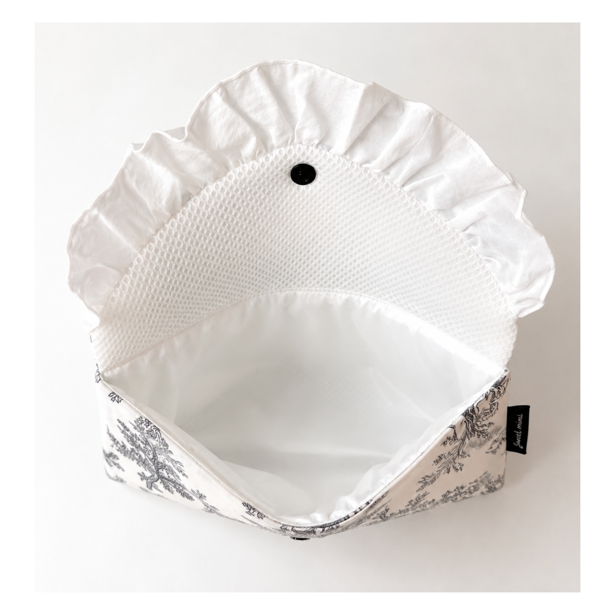 NEW｜即納【auntmimi】Ice Pack Storage Pouch｜Toile de Jouy Gray