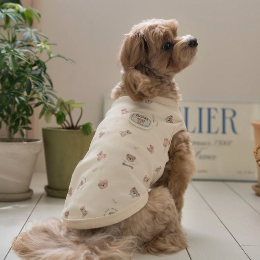★NEW★即納【正規販売店】🧸Bailey Pet テディ スリーブレス_ベージュ