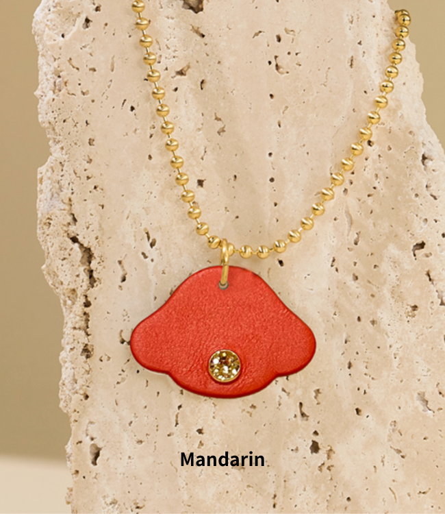 ★予約商品★【🇰🇷BERRY MARCH】Stella Necklace　ネームタグ　
