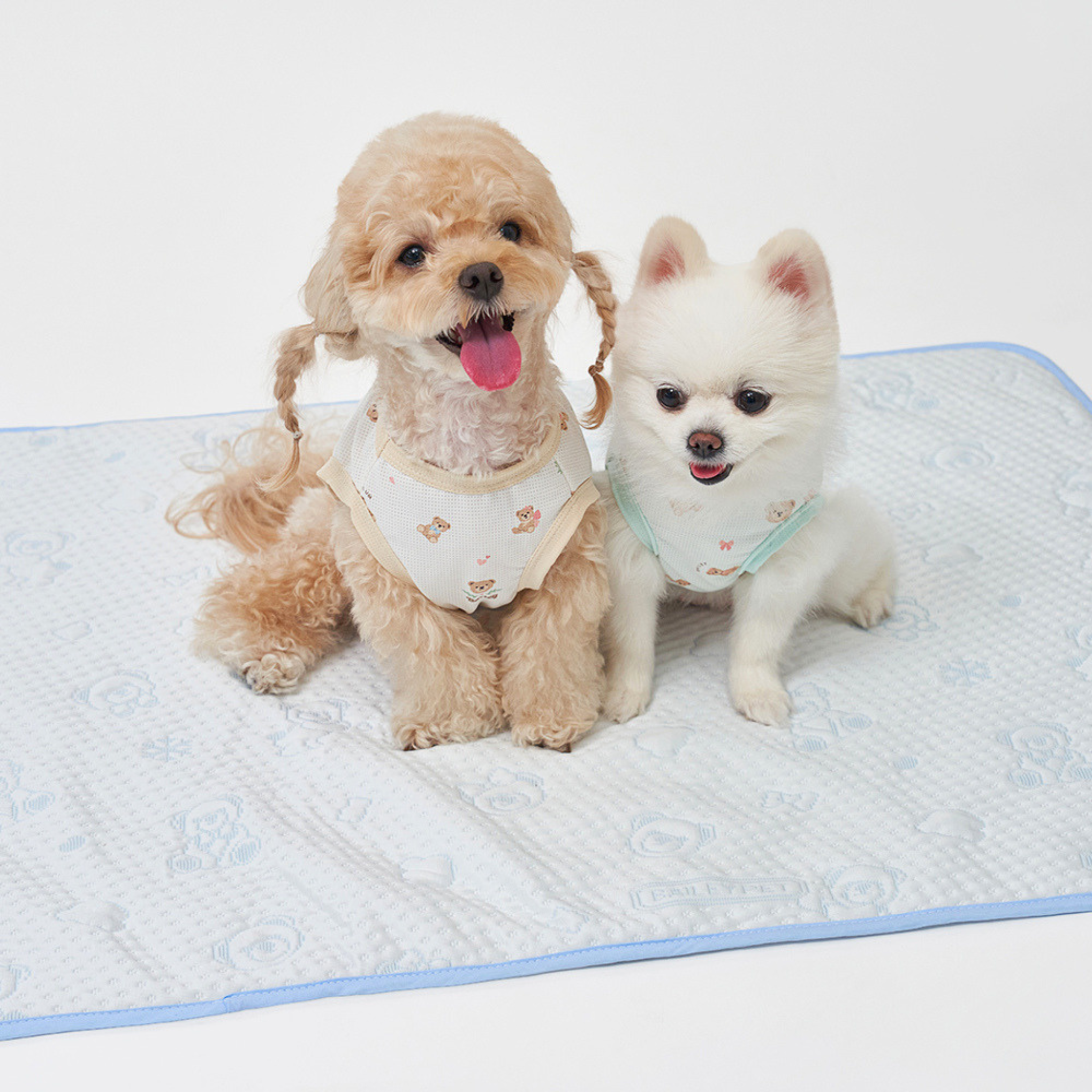 NEW｜即納【Bailey】SNOW TEDDY COOLING MAT｜S,M size