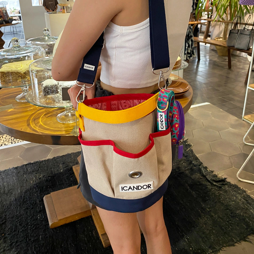 NEW｜即納【iCANDOR】Zucchini Bag｜SASSY CREAM