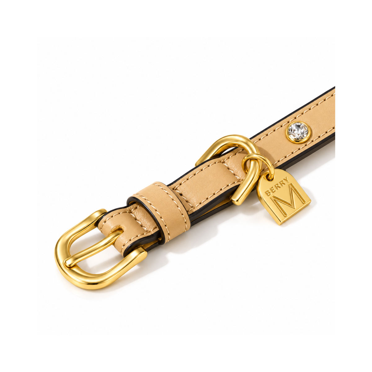 即納【BERRY MARCH】Stella Collar｜Champagne Beige