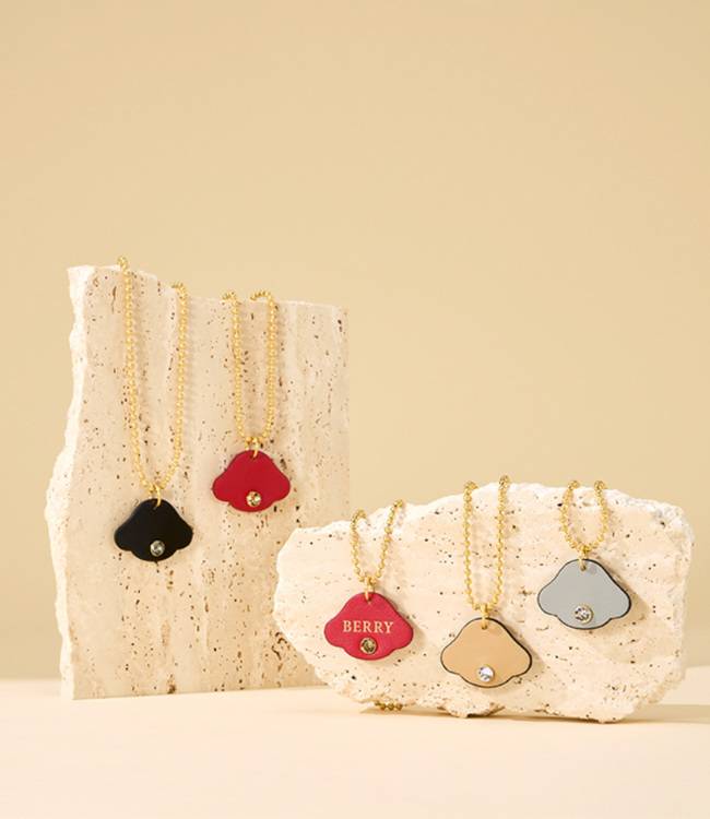 ★予約商品★【🇰🇷BERRY MARCH】Stella Necklace　ネームタグ　