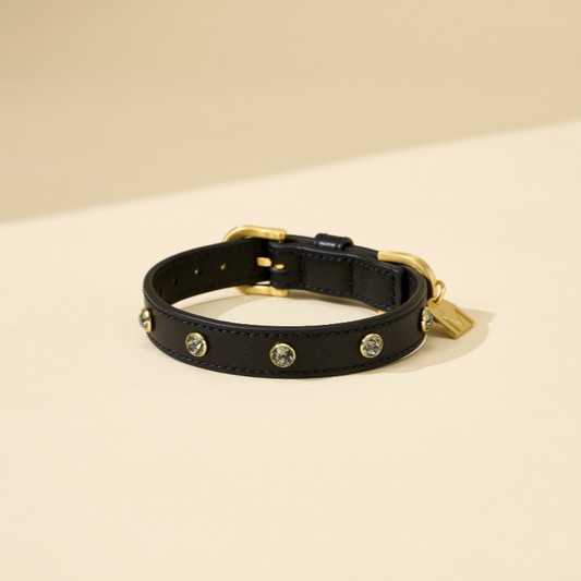 即納【🇰🇷BERRY MARCH 】Stella Collar-The Black