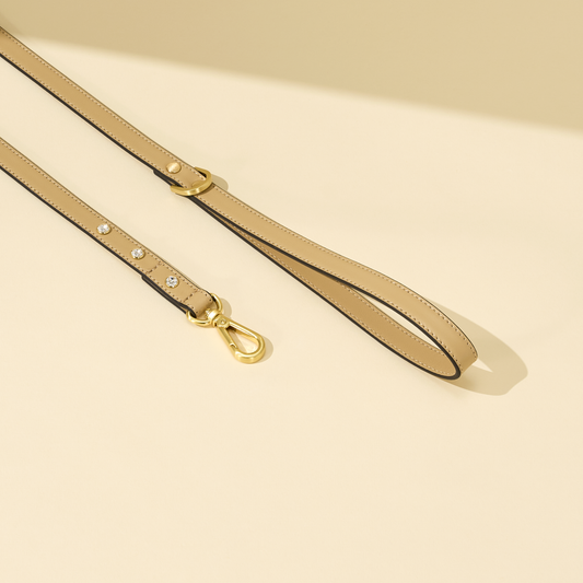 即納【🇰🇷 BERRY MARCH 】Stella leash-Champagne Beige