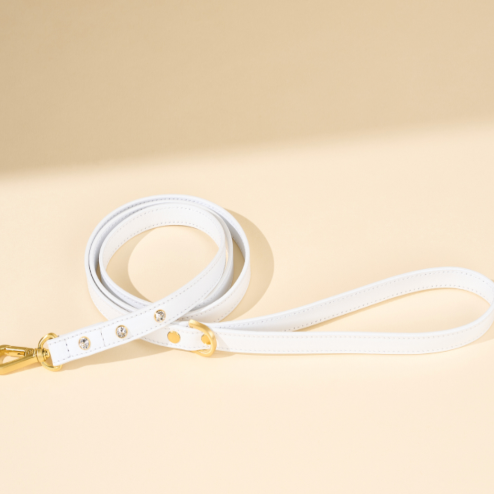 即納【🇰🇷 BERRY MARCH 】Stella leash-Pure White