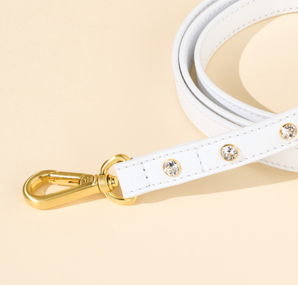 即納【🇰🇷 BERRY MARCH 】Stella leash-Pure White