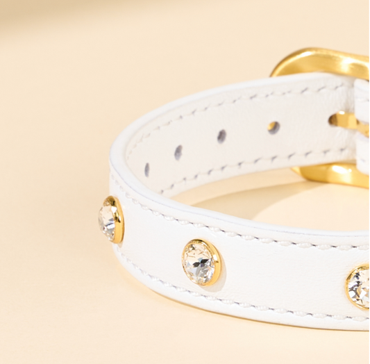 即納【🇰🇷BERRY MARCH 】  Stella Collar-Pure White