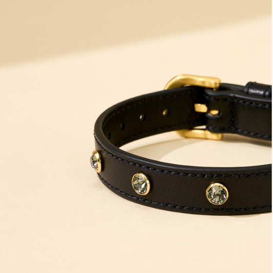 即納【🇰🇷BERRY MARCH 】Stella Collar-The Black