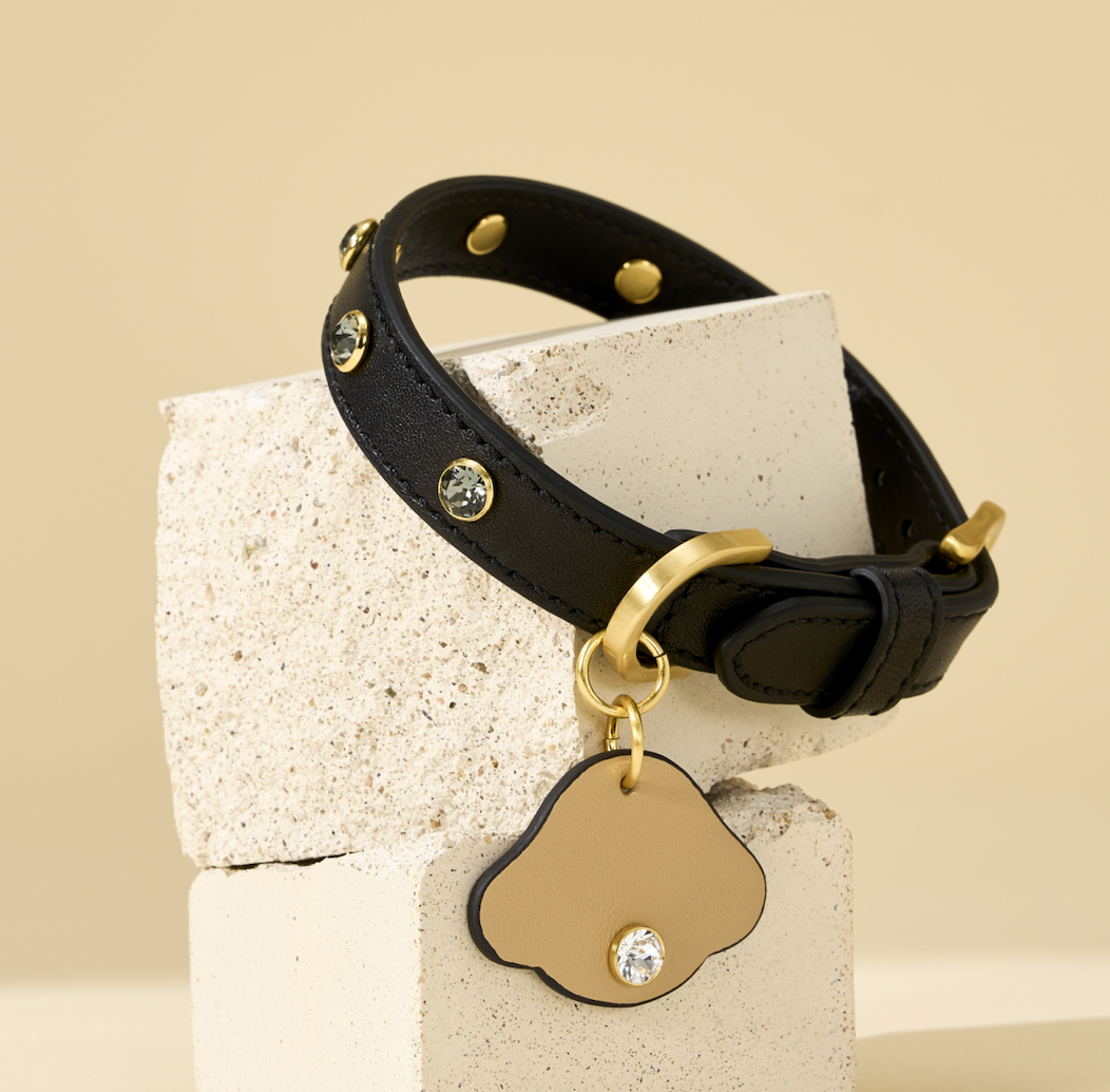 即納【🇰🇷BERRY MARCH 】Stella Collar-The Black