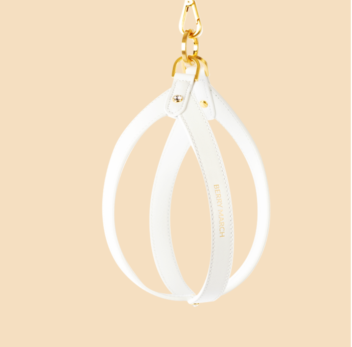 ★予約商品★ 日本初上陸！正規販売店【🇰🇷BERRY MARCH】 INFINITY HARNESS_PURE WHITE