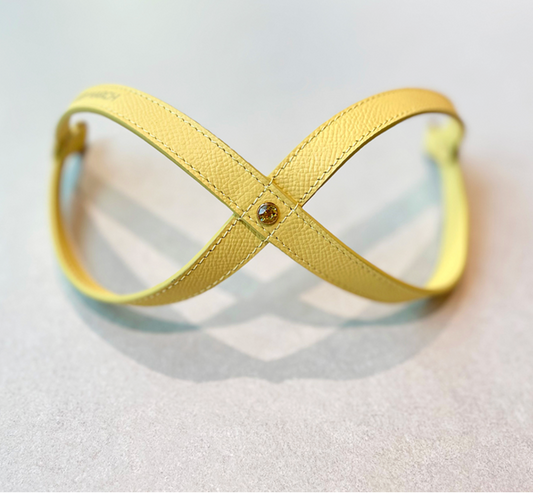 ★予約商品　日本初上陸！　正規販売店【🇰🇷BERRY MARCH】 INFINITY HARNESS_Yellow Breeze Epsom