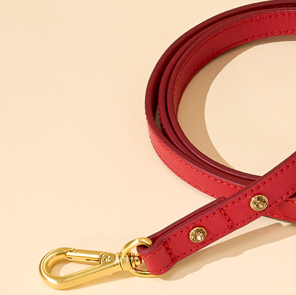 ★予約商品【🇰🇷 BERRY MARCH】Stella leash-Santa Red