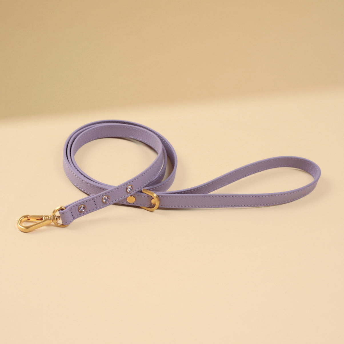 ★予約商品【🇰🇷 BERRY MARCH】Stella leash--Lavender Epsom