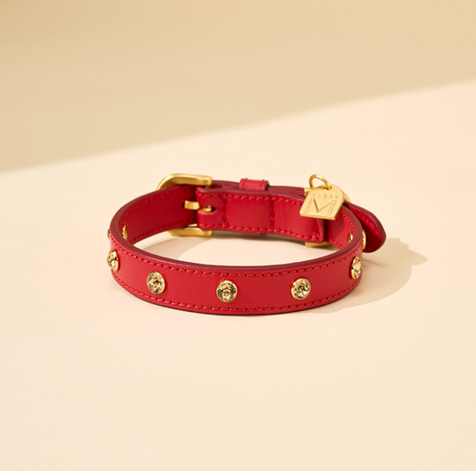 ★予約商品【🇰🇷BERRY MARCH 】Stella Collar-Santa Red