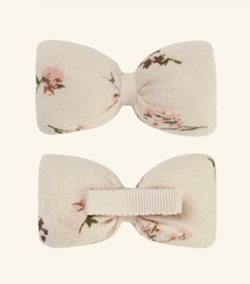 ★NEW★即納【正規販売店】Bailey コットンフラワー リボンピン＿アイボリー