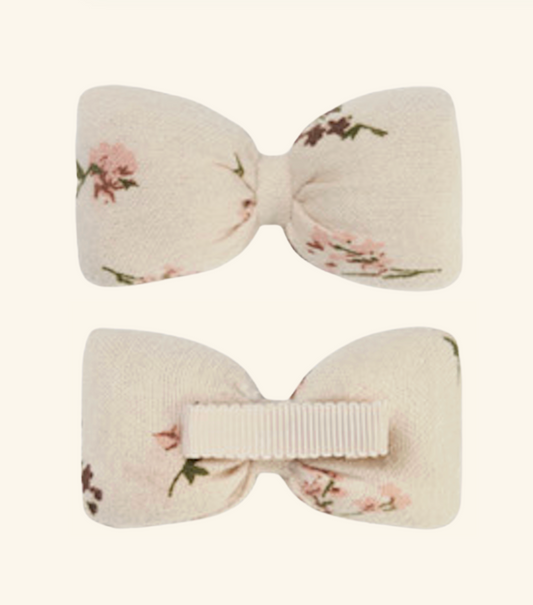 ★NEW★即納【正規販売店】Bailey コットンフラワー リボンピン＿アイボリー