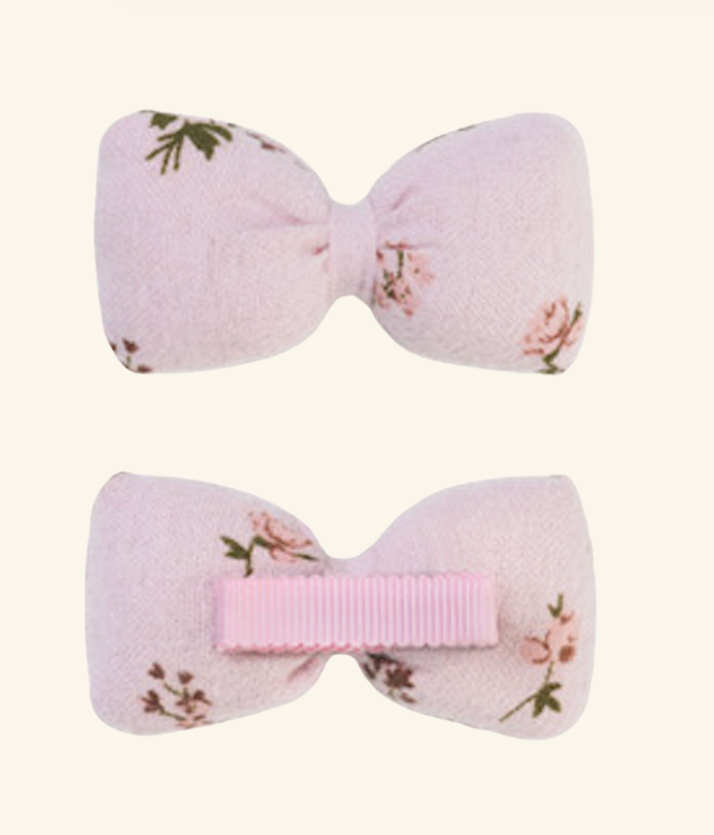 ★NEW★即納【正規販売店】Bailey コットンフラワー リボンピン＿ピンク