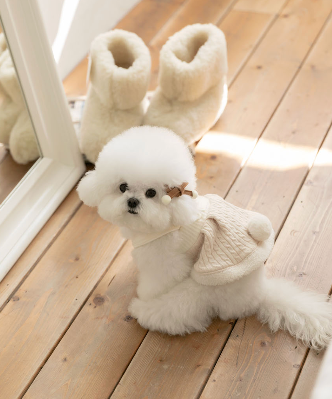 即納【todley】Winter Twist Knit One piece