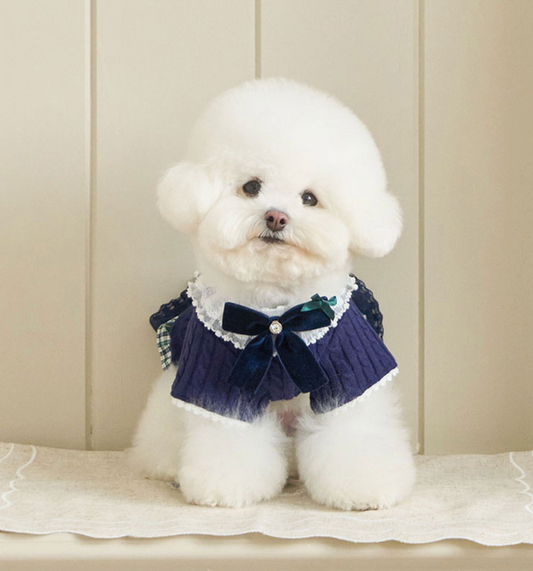 即納【It’s Sunny Outside】 Preppy Knit Cardigan
