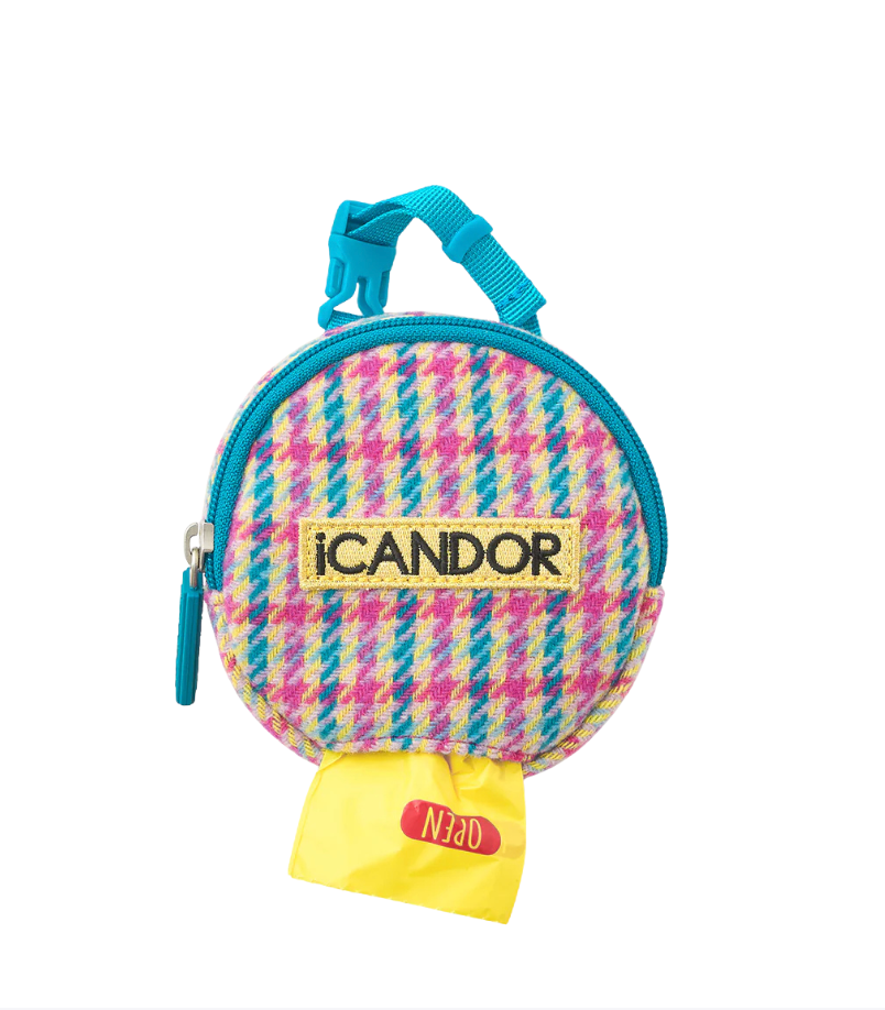 即納【iCANDOR】Dingle-Dangle Bag｜Edinburgh Check　※LIMITED COLOR