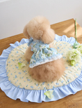 Gallery viewerに画像を読み込む, 即納【it's Sunny outside】Blossom Jacquard Bustier｜ Blue
