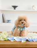 Gallery viewerに画像を読み込む, 即納【it's Sunny outside】Blossom Jacquard Bustier｜ Blue
