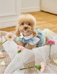 Gallery viewerに画像を読み込む, 即納【it's Sunny outside】Blossom Jacquard Bustier｜ Blue
