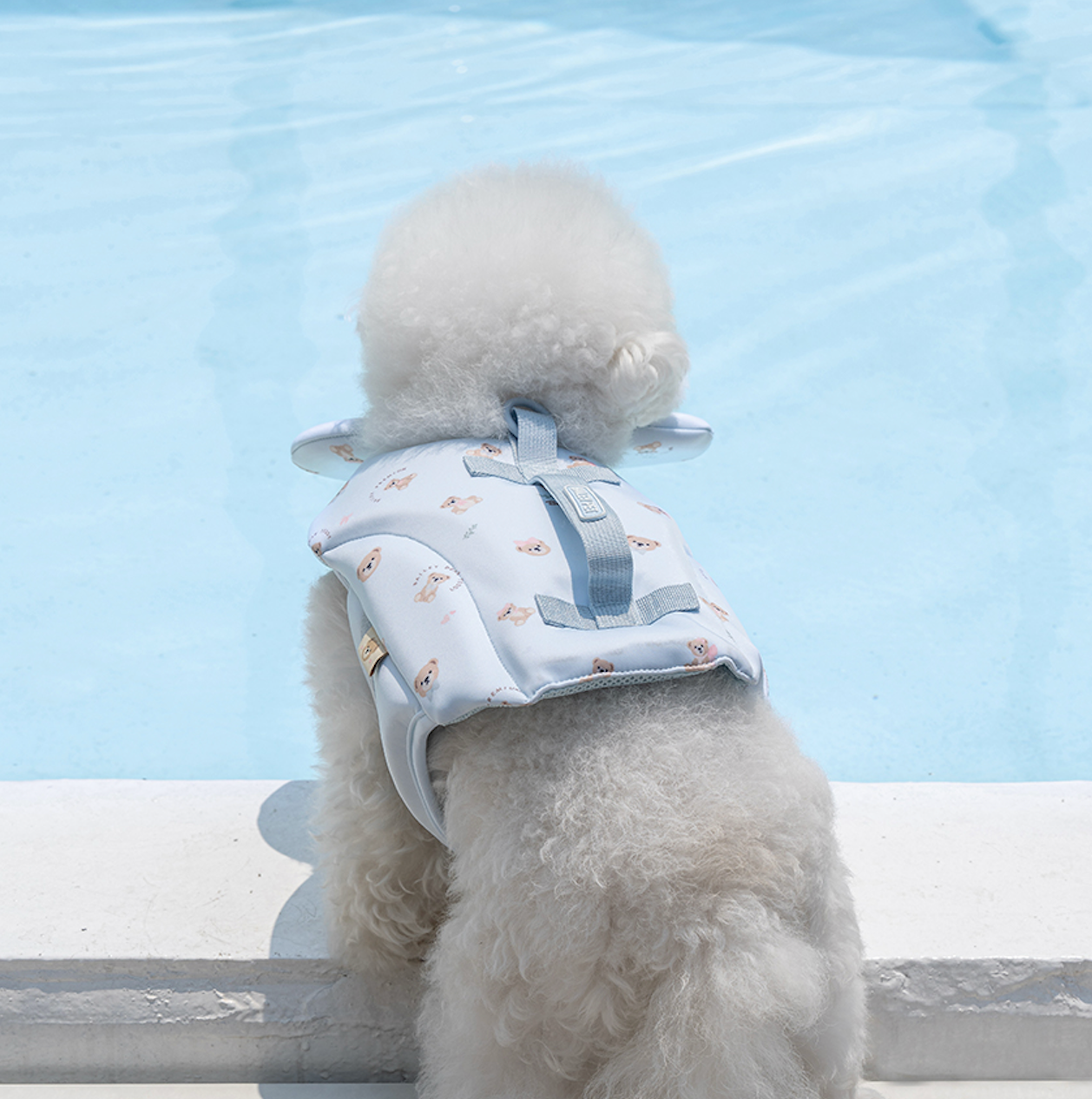 即納【Bailey】TEDDY LIFE JACKET｜BLUE