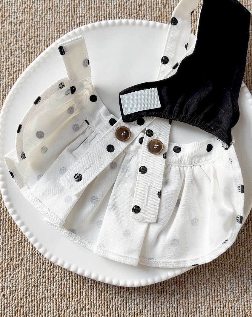 NEW｜即納【todley】Dot Frill Skirt