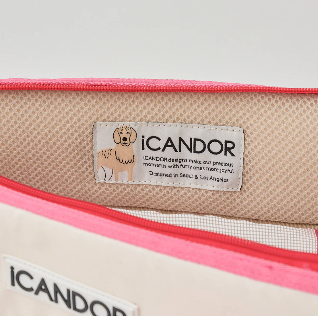 NEW｜即納【iCANDOR】Brisbane Bag｜Flamingo Pink