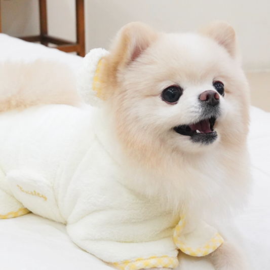 即納【Bailey】Quick Dry Shower Robe｜Yellow