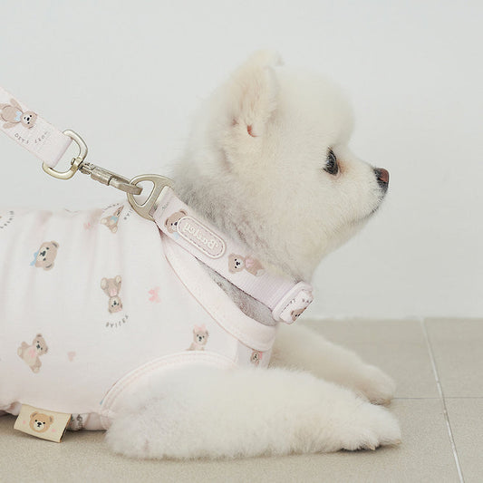 ★NEW★【予約商品】🧸Bailey Pet  TEDDYウォーキーcollar_ピンク