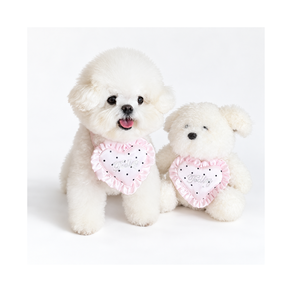 即納【todley】Dear Love Heart Bib｜2sizes