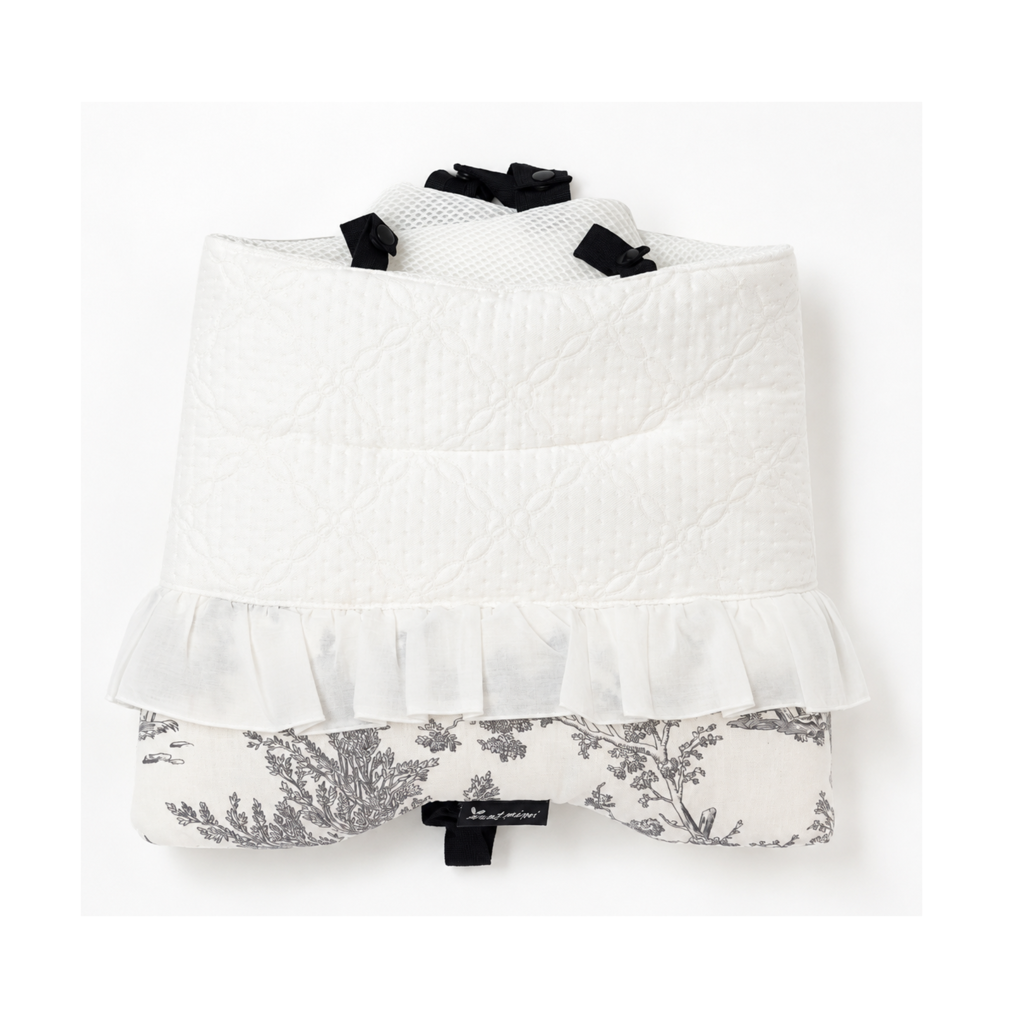 NEW｜即納【auntmimi】DURARON®  Guard Cushion ｜ Toile de Jouy Gray