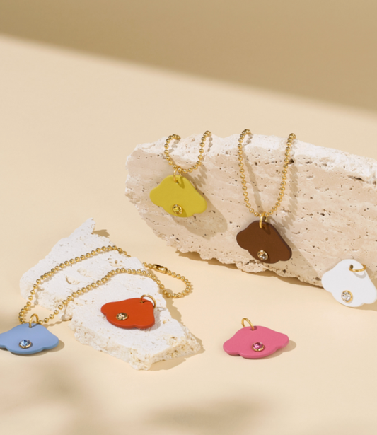 ★予約商品★【🇰🇷BERRY MARCH】Stella Necklace　ネームタグ　