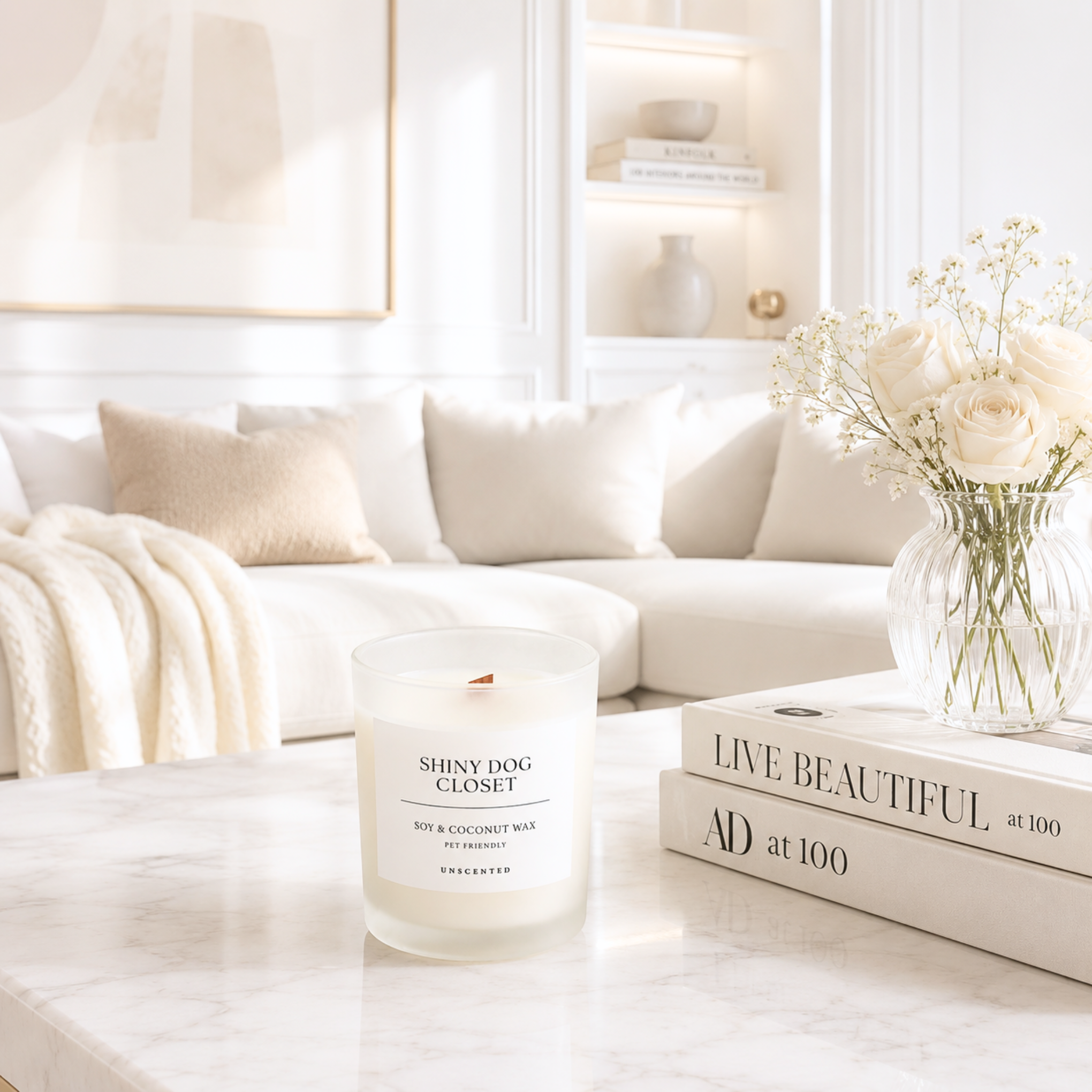 NEW ｜即納【SHINY DOG CLOSET】PET FRIENDLY CANDLE｜UNSCENTED