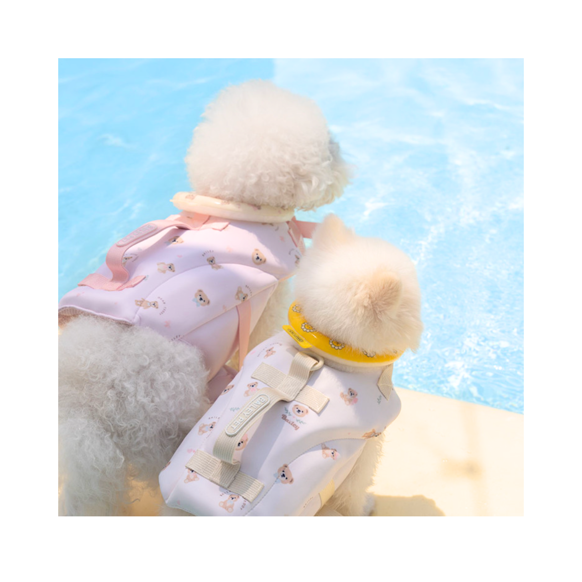 NEW｜即納【Bailey】ICE NECK COOLER｜DAISY（防虫・蓄光）※S,M,L size