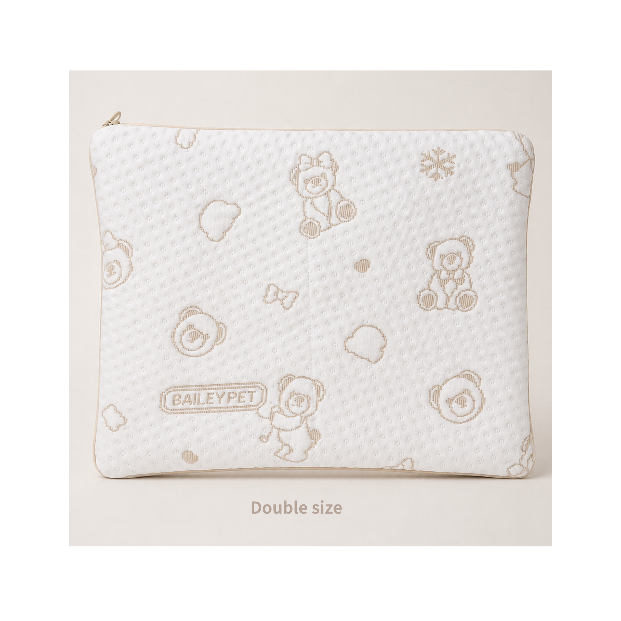 NEW｜即納【Bailey】SNOW TEDDY POUCH｜２sizes　