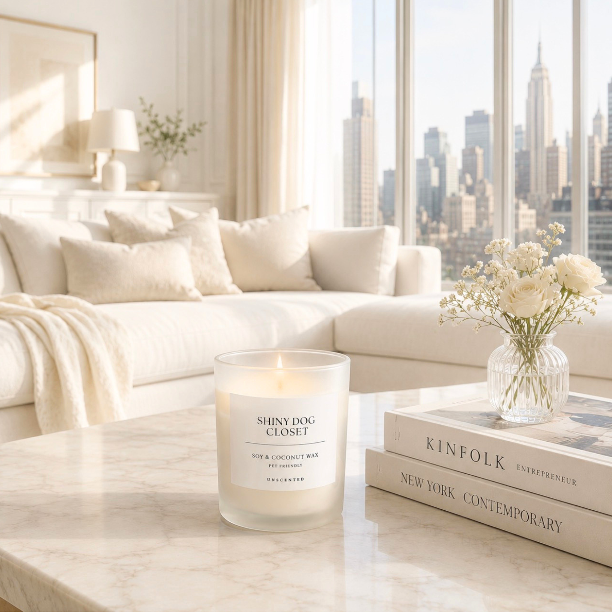 NEW ｜即納【SHINY DOG CLOSET】PET FRIENDLY CANDLE｜UNSCENTED