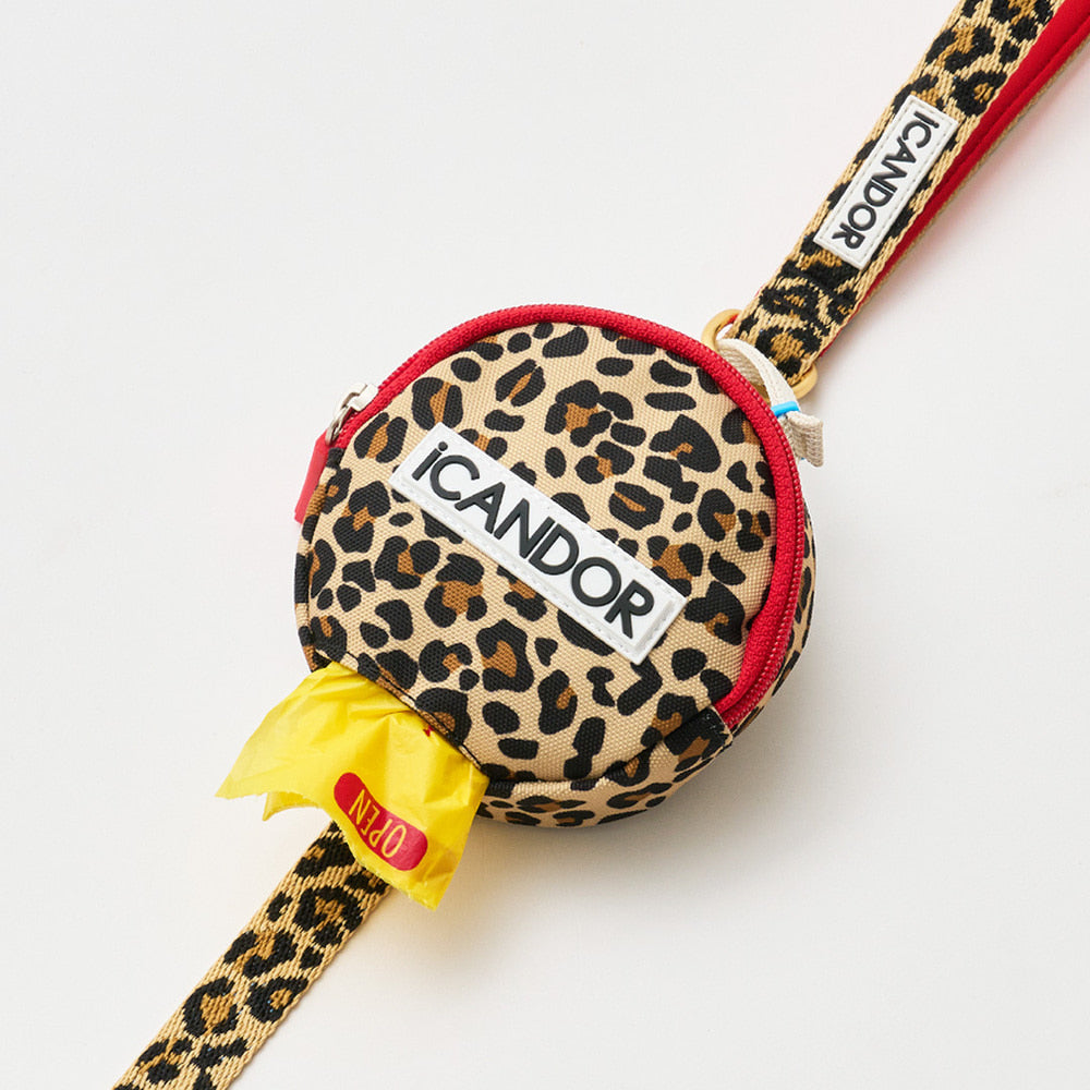 ★即納【正規販売店】iCANDOR   Dingle-Dangle Bag ＿LEOPARD
