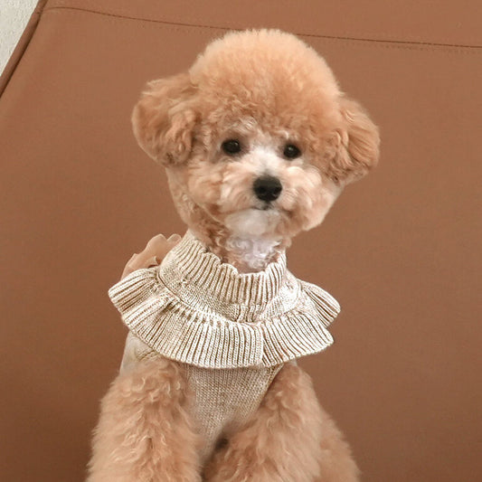 ★NEW★即納【正規販売店】Bailey Aleeyフリルニット_メランジ　※ブローチ付き