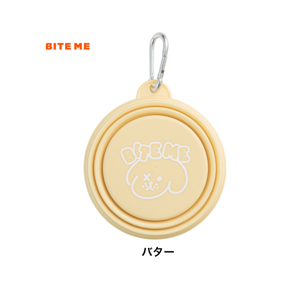 🇰🇷即納【BITE ME  】 携帯用折りたたみボウル　パステル （全4色）