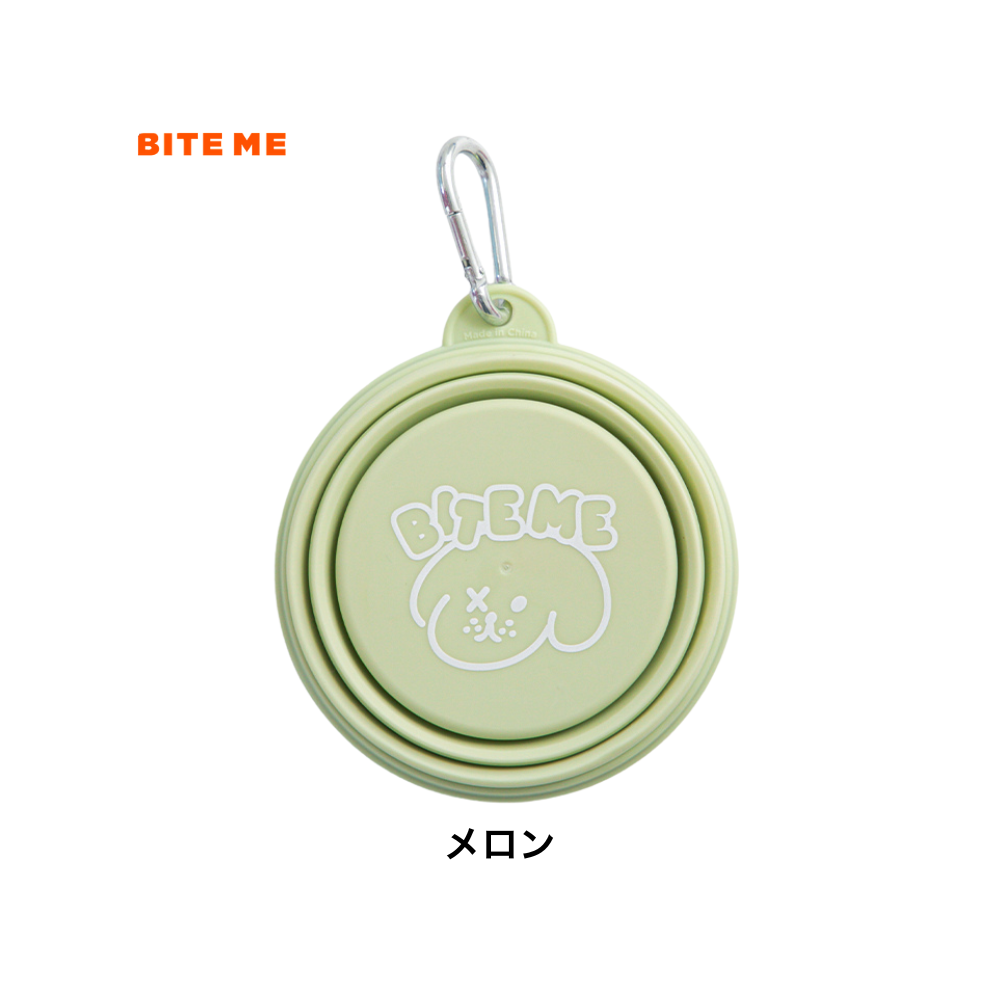🇰🇷即納【BITE ME  】 携帯用折りたたみボウル　パステル （全4色）